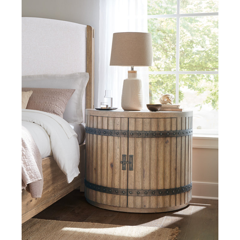 Hooker Furniture Vineyard Row Demilune Nightstand | Wayfair